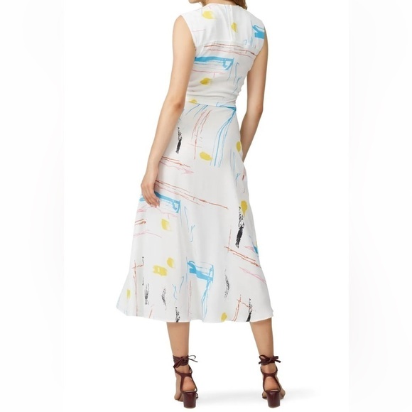 Cedric Charlie’s Fantasy print dress size 10 - Picture 3 of 11